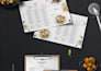 do modern restaurant menu design